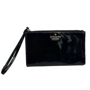 KATE SPADE New York Black Wristlet